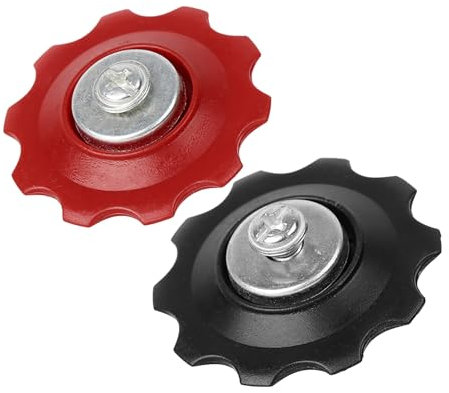 2 pulegge per deragliatore posteriore da 10 denti, puleggia con cuscinetto sigillato, ruota di guida per bicicletta, mountain bike, deragliatore posteriore