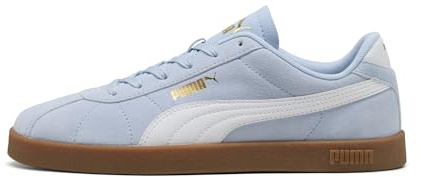 PUMA Unisex Club II Trainers, Haute Tropic-PUMA White-PUMA Gold, 4.5 UK