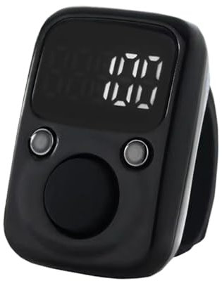Handzähler Clicker, wasserdichter Smart Click Zähler, tragbarer Fingerklicker für Sportveranstaltungen, Schulaktivitäten, Teamtraining