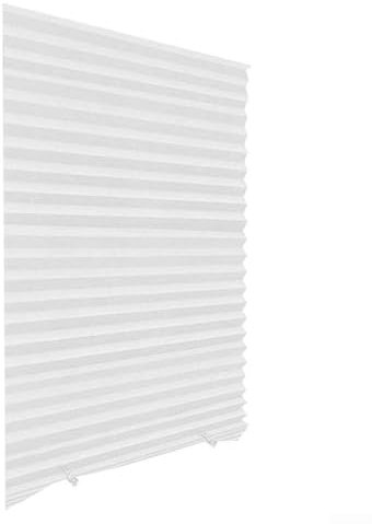 Plisseerollos für Sonnenschutz und Privatsphäre, kompaktes Design für kleine Räume, einfache Montage ohne Bohren, 60 x 180 cm