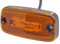 HELLA 2PS 345 600-001 Seitenmarkierungsleuchte - Begrenzungsleuchte - Anhänger - Wohnwagen - LED - 12V - Schraubanschluss/Anbau - ADR/GGVS - Kabel: 500mm - Stecker: offene Kabelenden - 2-polig