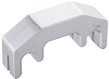 ULTNICE Übungsdämpfer für Violine, 1/2, 3/4, 4/4, aus robustem und langlebigem Metall (Silber)