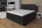 Tesla Dreams Boxspringbett 180x200 Ronda, 7 Zonen Taschenfederkemn-Matratze H2/H3, gratis Montage, Topper Visco, Unterbau Taschenfederkern, Anthrazit