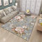 YQZS Teppich Schlafzimmer Teppich Orientteppich Pinke Blume Großflächiger Teppich Home Carpet,200X300Cm(79X119Inch)