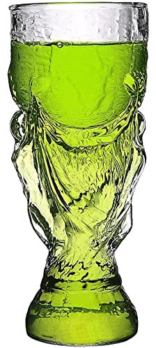 Vasos de Cerveza Copa de fútbol Creativa, jarras de Cerveza, Copa del Mundo, Copas de Cerveza Hércules, Copa de Vino, Copa de Vidrio de Boro Alto, Bebida Comercial, Copa de Cerveza Durable