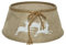 CHICCIE Baumring aus Jute 25x56cm Baumrock Abdeckung Weihnachtsbaum Weihnachten