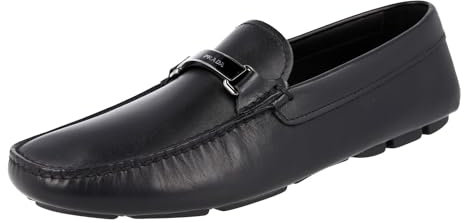 Prada Herren Schwarz Leder Business Schuhe 2DD159 Ask F0002 41 EU / 7 UK