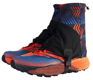 Montesy Outdoor-Gamaschen, niedrige Knöchel, schützend, atmungsaktiv, Sandschutz, zum Laufen, Wandern, Trail-Rennen, niedrige Knöchel, Wandergamaschen