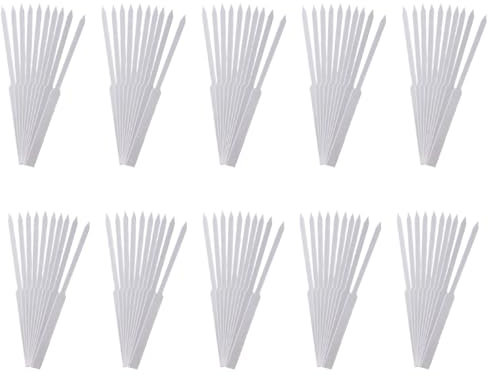 WeddHuis 100 pezzi Tester di carta per profumi,strisce reattive profumate,Tester di prova delle strisce di carta per aromaterapia,per testare profumi e oli essenziali (13 cm)
