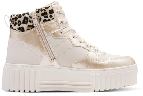 S.Oliver Damen 5-25225-43 Sneaker, Beige Comb, 39 EU