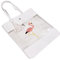 Holibanna 1 Stück Flamingo Umhängetasche Aufbewahrung Große Tragbare Taschen Beutel Durchsichtige Tragetasche Für Damen Handtasche Einkaufstasche Leder Einkaufstasche Weißes Pu