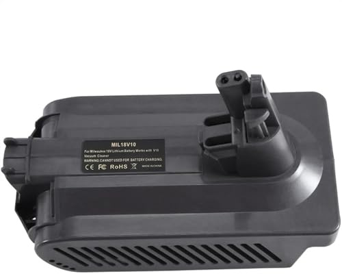 MIL18V10 Adapter ，Compatible For Dyson V10， ，Compatible For Milwaukee 18V ，Lithium Converting To Animal Hair Vacuum Cleaner Power Adapter