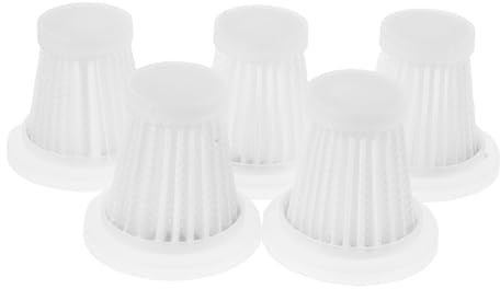 VALICLUD Aspirateur sans Fil pour Voiture 9000 Pa Filtre 107, Rechargeable USB, Compact et Portable, Aspirateur à Main pour Nettoyage en Profondeur Voiture et Bureau, 5 Filtres Inclus