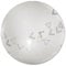 EGLO Deckenlampe Mars, 1 flammige Wandleuchte, Deckenleuchte aus Stahl, Farbe: Weiß, Glas: Weiß satiniert Motiv Dreiecke, Fassung: E27