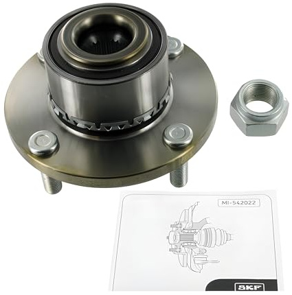 SKF Radlagersatz VKBA 6680 Position Vorderachse Außendurchmesser 75 mm Höhe 103 mm Länge 151 mm Breite 154 mm