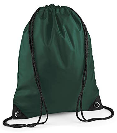 Shirtinstyle Sportbeutel, Gymnastikbeutel, Gymsac, Schuhbeutel mit Kordel, Farbe bottlegreen