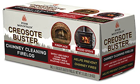 Pine Mountain Creosote Buster Safety Firelog, 1 Log