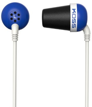 Koss 185357 The Plug In-Ear Kopfhörer blau