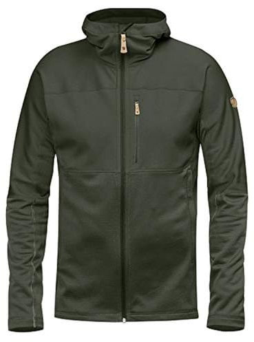 Fjällräven Herren Abisko Trail Fleece M Jacke, Tiefer Wald, XL EU