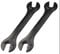 2PCS Bicycle Cone Spanner Hub Wrench, Bicycle pedal hub repair removing tool for Mountain Bike