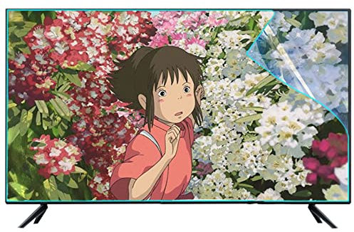 KELUNIS LCD Anti UV TV Screen Protector, Anti Blue Light/Anti Glare/Anti Scratch Filter Film Relieve Eye Strain for Smart TV 4K LED Samsung, LG/Matte / 52in 1161/661mm