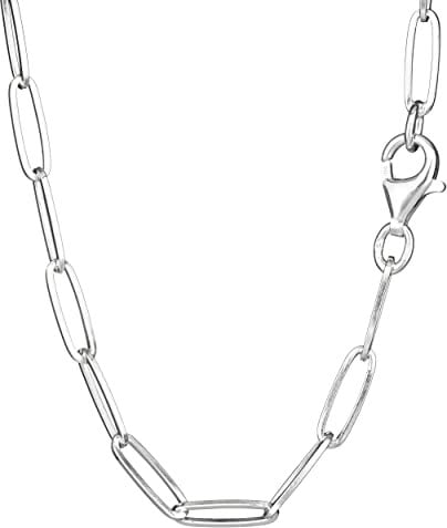 NKlaus 45cm Ankerkette 925 Silber elegante Halskette Breite: 3,6mm Collier 7,26g schwer 6937