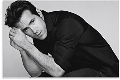 Schauspieler Ryan Reynolds Poster Bild Druck Leinwand Gemälde Schlafzimmer Ästhetik 20 x 30 cm ohne Rahmen