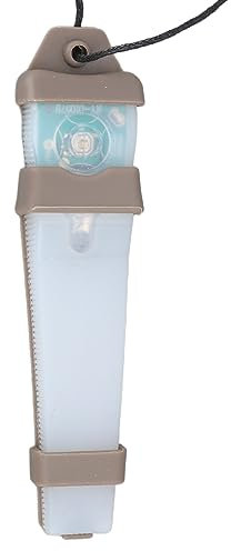 Tbest Persönliche Identifikations-Markierungsleuchte, Helm-Signalleuchte, Wasserdicht, Militärische Sicherheit, Blinklicht, Überlebensblitzlicht für Outdoor, Jagd, Wandern, (Bodenfarbe