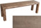 TOTAL WOOD 2012 Gartenbank Sitzbank Holzbank parkbank terrassenmobel für Innen und Außen geeignet Nach Maß verfügbar (Classic imp) (Taube, 120X38.5X50)