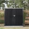 Outdoor Shed Garden Storage Box Shed Bike Metal Pent Tool Shed House Galvanized Steel Can Put 2 Bicycles (6.5x4.7ft)