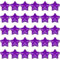 ZDZBLX Fridge Magnets Strong Magnet, 30 Pcs Magnet Small Magnets Whiteboard Magnets Heavy Duty Magnets for Crafts,Mini Tiny Cute Fridge Magnets for Adults,Notice Board Magnets for Fridge (Star,Purple)