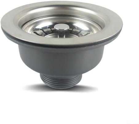 110Mm Stainless Steel Sink Drain Strainer Kitchen Fixtures Basin Trap Drainage