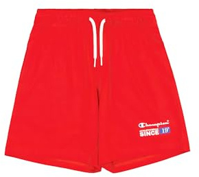 Champion Legacy Boy - Graphic Shorts, Calzoncillos Niños, Red (RS011),