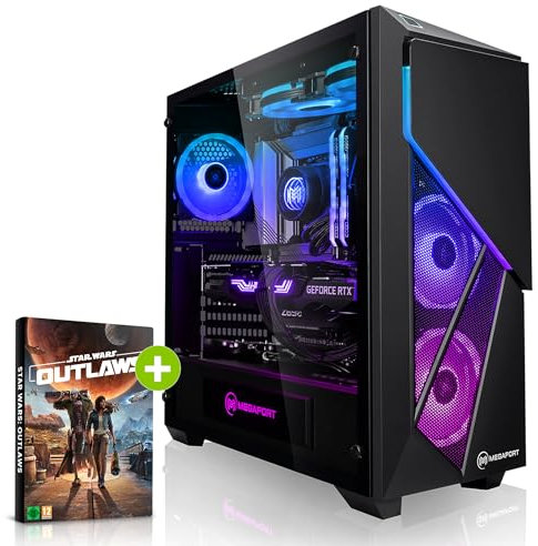 Megaport PC Gamer Fixe Intel Core i9-12900KF • Windows 11 • GeForce RTX5070 12Go • 64Go DDR4 • 2000Go M.2 SSD • Refroidissement Liquide • Unité Centrale Ordinateur de Bureau