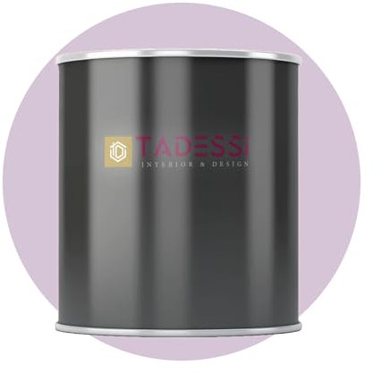 Tadessi Pintura interior violeta – madera de flores – pintura lavable mate – pintura de emulsión – poco olor y sin disolventes – envase de 1 litro