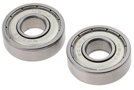 Jojomis 2 Stück Radlagersatz für 6000Z 6000Z RS 6000RS - Passend für 47CC 49CC Mini Pocket Bike, ATV & Quad Räder