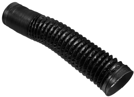 Tofficu 2m Aluminum Foil Ducting Ducting for Dryer Vent Hose Kit Kitchen Ventilation Air Duct Hose Extra Long Tumble Dryer Pipe for Ventilation