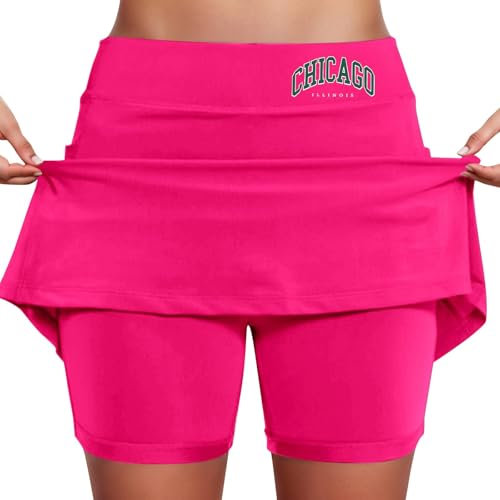 Stoff Latzhose Damen Damen Mid Rise Culottes mit Tasche Sport Casual Fashion Bedruckter Rock N Roll Schuhe Herren (S)
