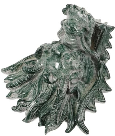 iplusmile Drachenkopf Gartenbrunnen Wasserauslass für Große und Einfache Wandmontage Design für Beeindruckende Landschaften