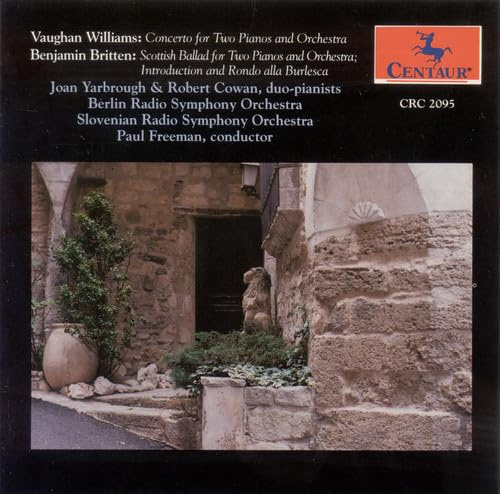 Cto for 2 Pianos / Britten: Scottish Ballad, Intro