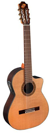 Admira Virtuosso Electric Cutaway Classical Guitar 2147EC
