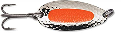 Blue Fox Pixee cucharas - 7/8 onzas Color Níquel/flo. Naranja (002)