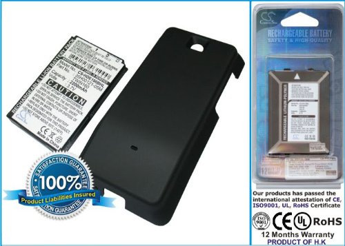 Battery for HTC A6263, Hero, Hero 100, Hero 130 2200mAh - 35H00121-05M BA S38...