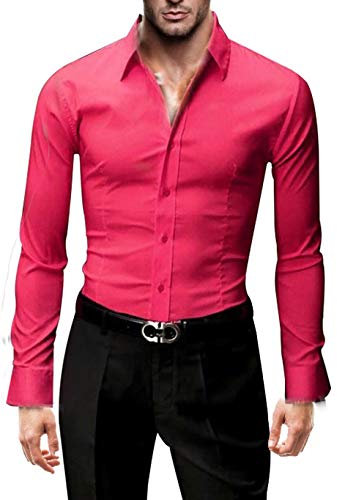 Kayhan Homme Chemise, Langarmhemd A.L.T Pink (S)