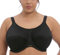 Elomi womens Full Coverage Sport Sports Bra, Black, 38H