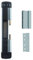 CAL Slide-Lok - Sliding Patio Door Lock for Single Doors with 2 Keep Options (Silver)