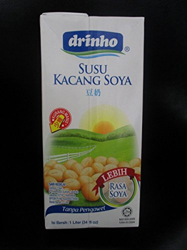 DRINHO Sojabohnen Getränk 1l, Soja, Flüssigkeit, Vegan, Getränk