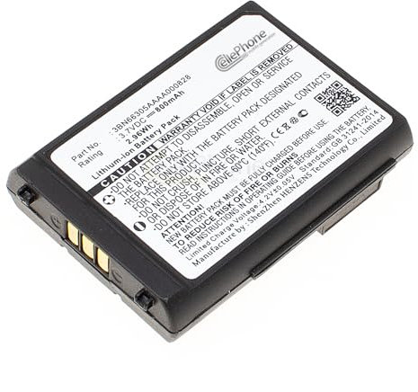 cellePhone Akku Li-Ion kompatibel mit Alcatel Lucent 300 400 (Ersatz für 3BN66305AAAA000828)