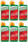 GARDOPIA Sparpaket: 6 x 400 ml Roundup AC Konzentrat Unkrautfrei zur Bekämpfung von Unkräutern, Gräsern und Moos, für bis zu 1320 qm plus Gardopia Zeckenzange mit Lupe