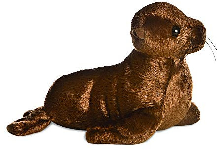 Aurora, 31244, Mini Flopsies Seelöwe, 20cm, braun